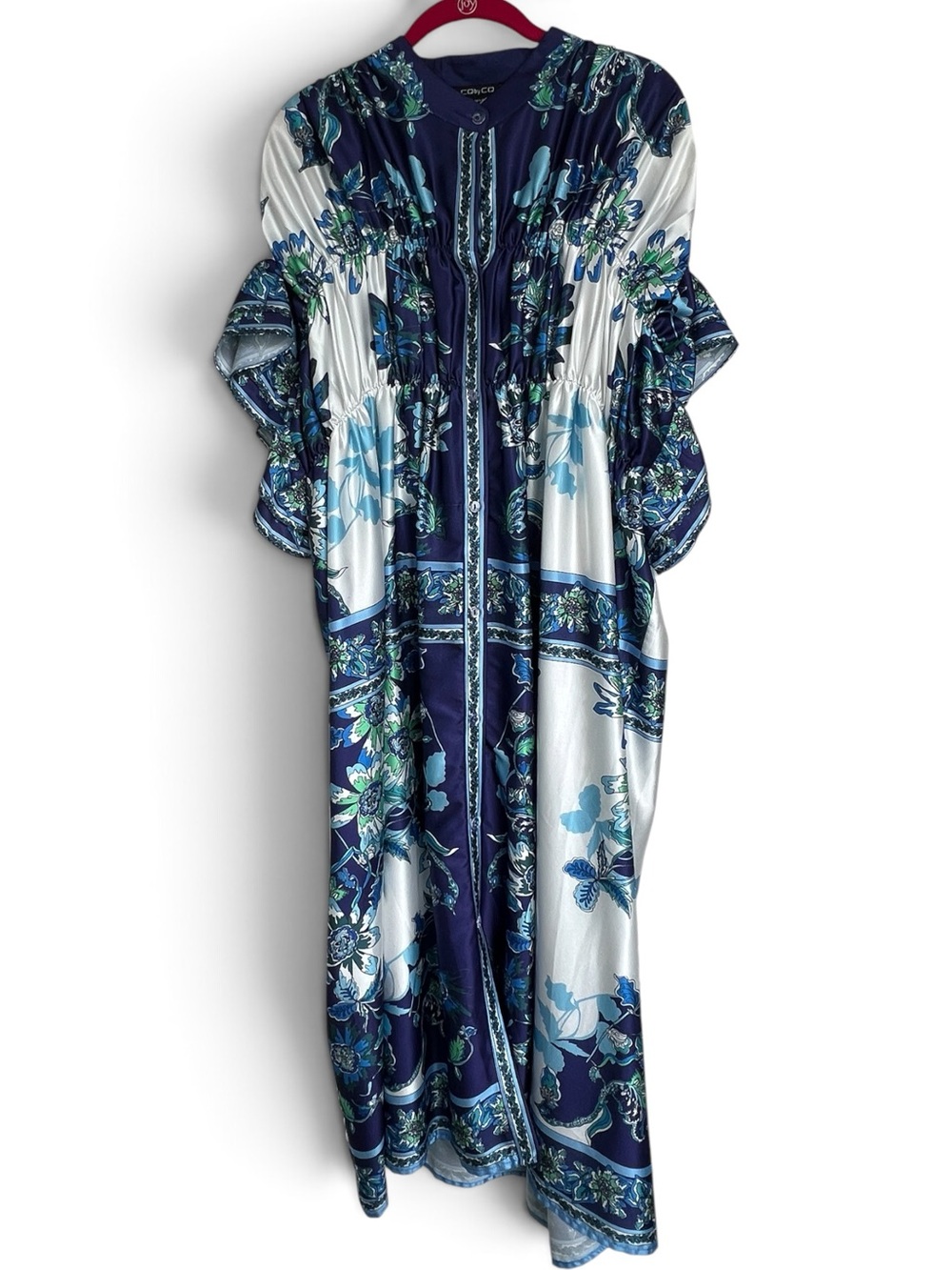 CQ by CQ Boho-Style Floral Summer Maxi Dress Size M/L